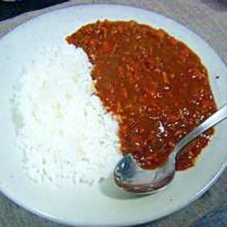 大根たっぷりのトマトカレーライス